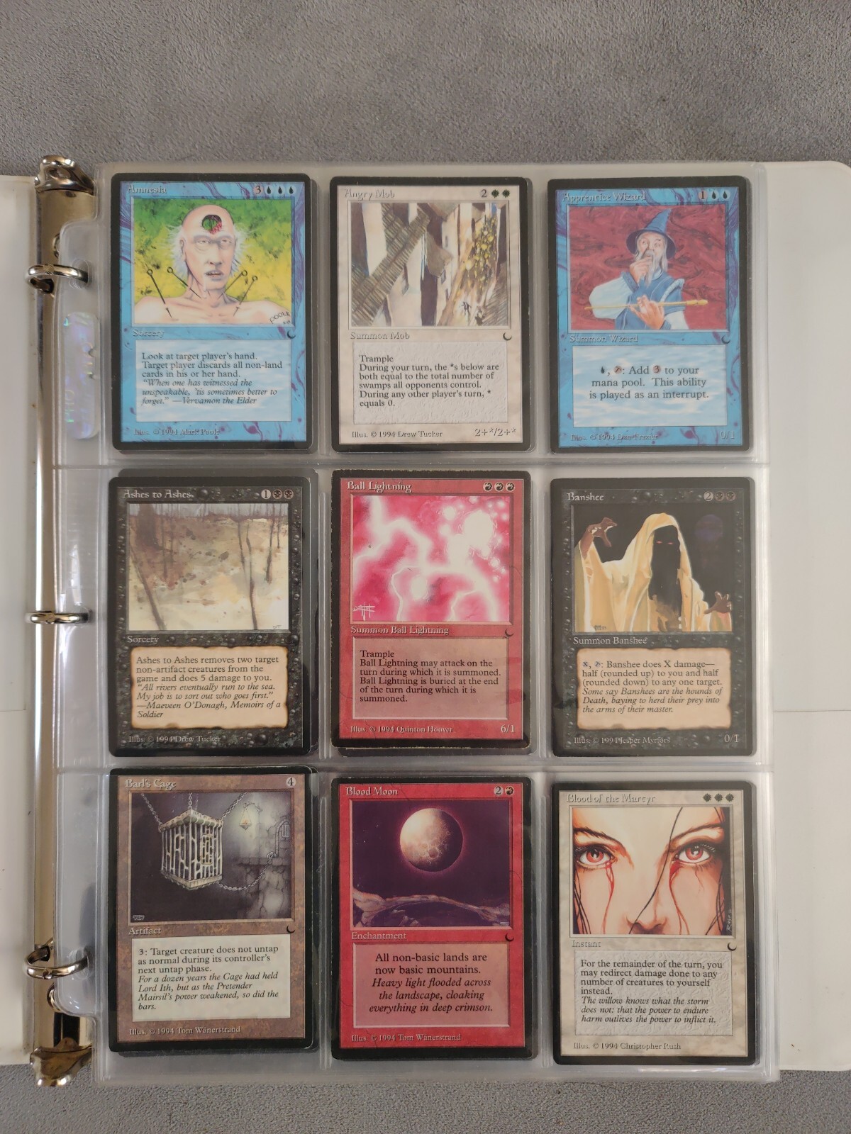 The Dark Complete Set MTG Magic the Gathering 1994 Vintage Legacy