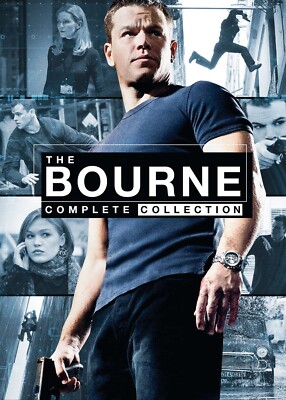 The BOURNE Complete 5-Film Collection(DVD,6-Disc Set)NEW Jason | eBay