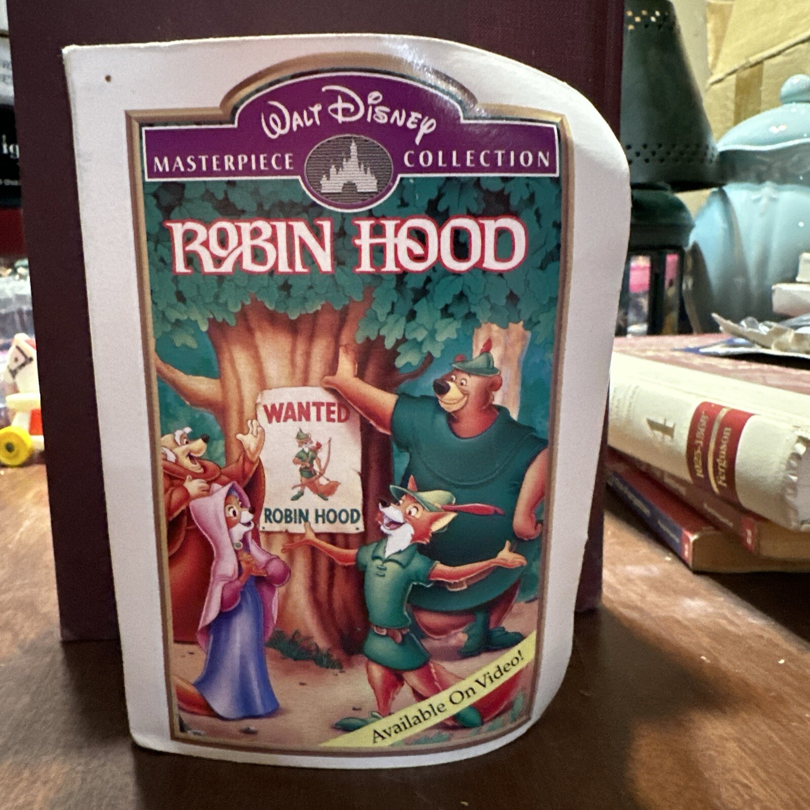 Walt Disney Robin Hood Masterpiece McDonald's Happy Meal Box/Figure/1995