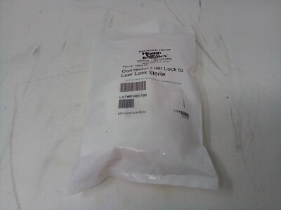 DENTP Rapidfill Luer Lock To Luer Lock Syringe Connectors Sterile 5 10 20 13901