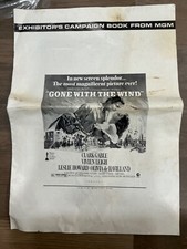 1974 GONE WITH THE WIND PRESSBOOK CAMPAIGN BOOK