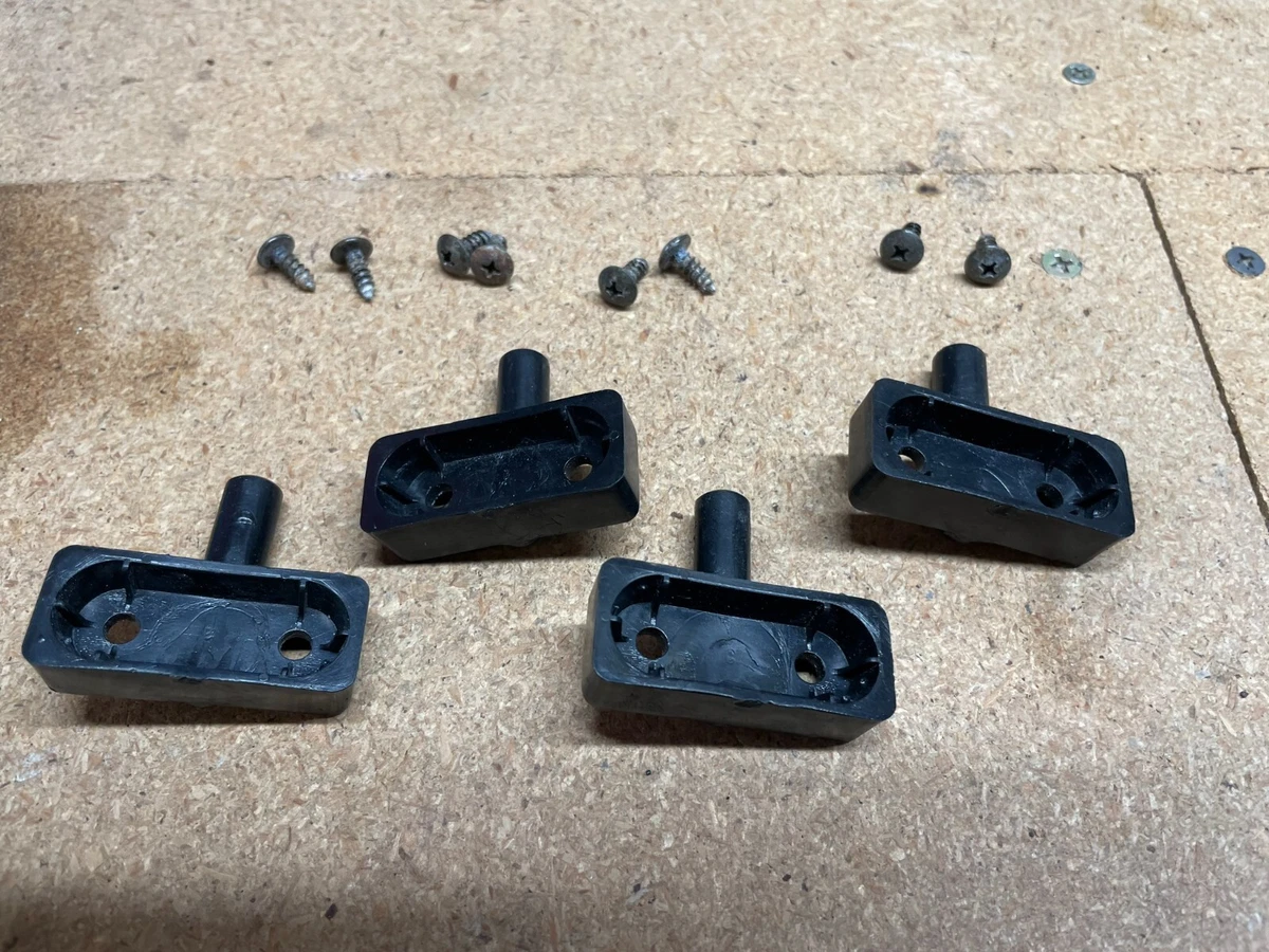 Original 1988 1991 Honda CRX Rear Cargo Cover Brackets trunk EF