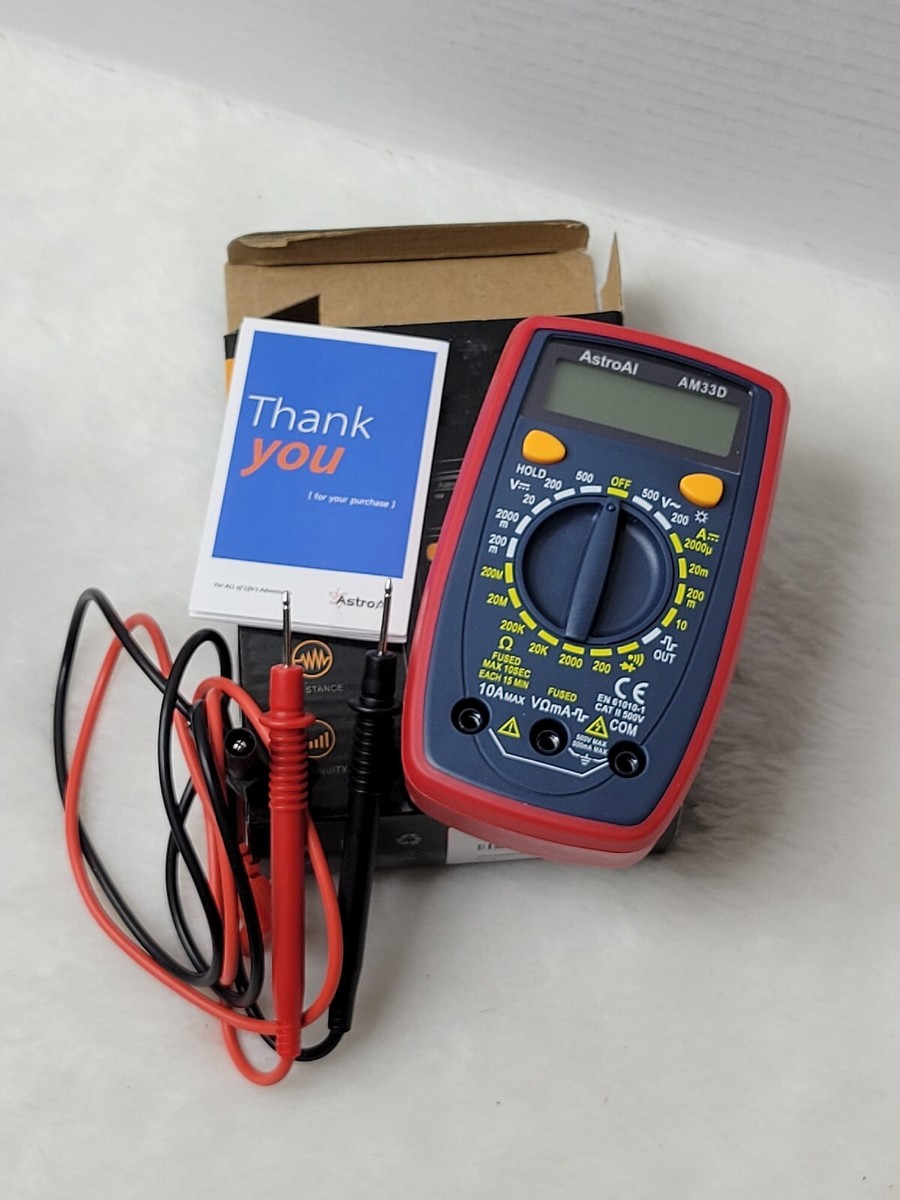 Astro AI Digital Multimeter AM33D New in Box | eBay
