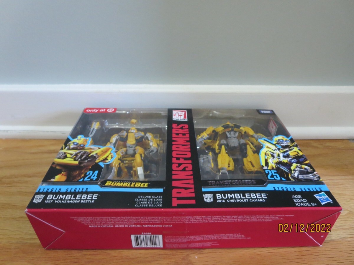 Buy Hasbro E4688 Transformers Studio Series 24 & 25 Deluxe Class