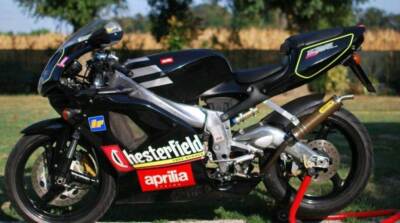 Aprilia RS 125 MP Chesterfield gelb yellow DEKOR DECAL KIT