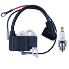 Ignition Coil Spark Plug Kit For Stihl MS180 MS170 018 017 Chainsaw 11304001302