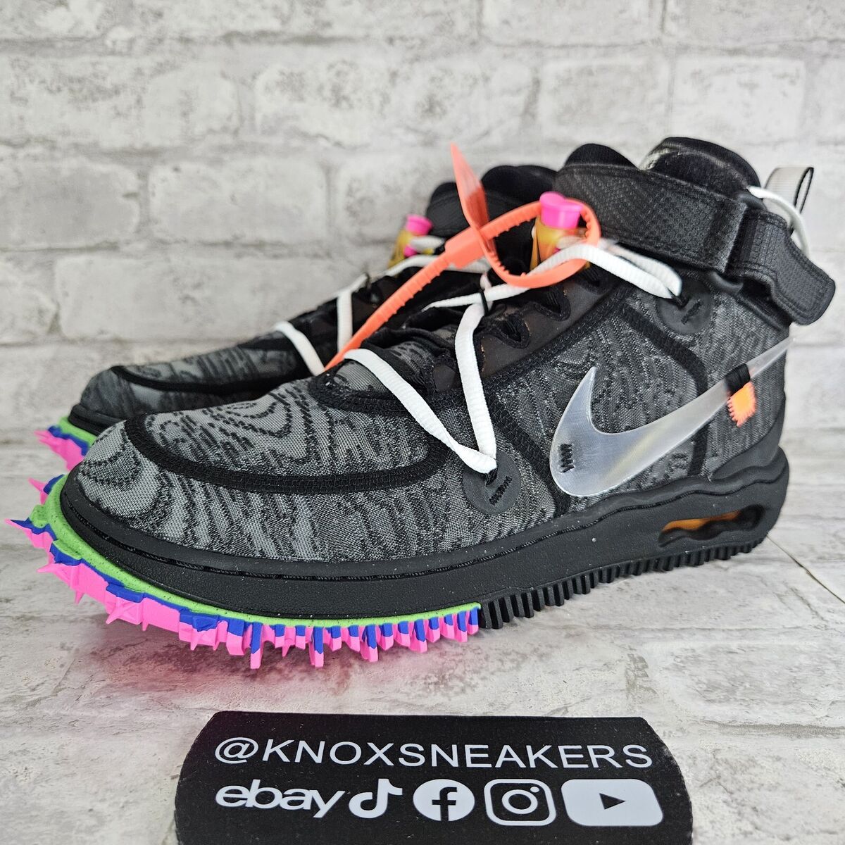 Nike Air Force 1 Mid SP x Off-White Black Virgil DO6290-001 Nike Air Force 1 Mid SP x Off-White Black Virgil DO6290-001