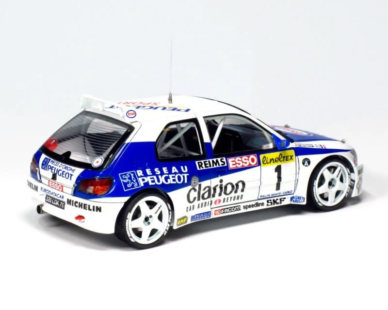 Nunu Peugeot 306 MAXI 1996 Monte Carlo Rally 1:24 PN24009 modellismo - Immagine 3 di 4