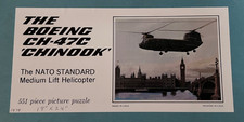 Boeing CH-47C Chinook Helicopter Promotional Jigsaw, 1979