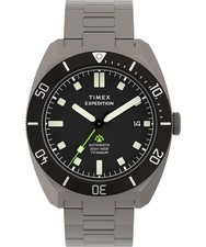 Timex Grey Mens Analogue Watch Expedition Pioneer TW2Y63800