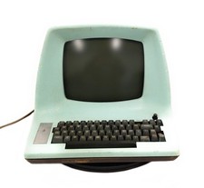 Vintage Lear Siegler Inc LSI ADM-3A Computer Serial Display Terminal Monitor