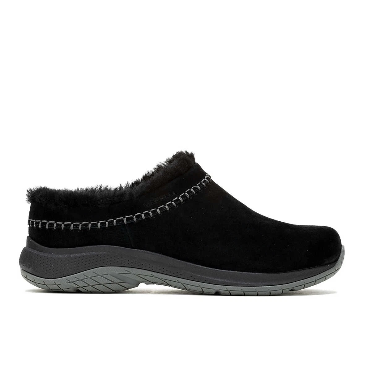 Merrell Men\'s Encore Chill 2 Faux Fur Lined Leather Clogs J001909 Black Sz 9 Merrell Encore Gust 2 Black Smooth main image 4