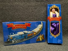 1997 ANASTASIA Burger King 20 Century Fox Train Set And Hair Growing Doll WORKS