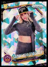 2025 Panini Prizm WNBA #142 Sarah Ashlee Barker Ice Prizms