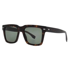 Hugo Boss Green Square Men's Sunglasses BOSS 1442/S 0086/QT 53 BOSS 1442/S
