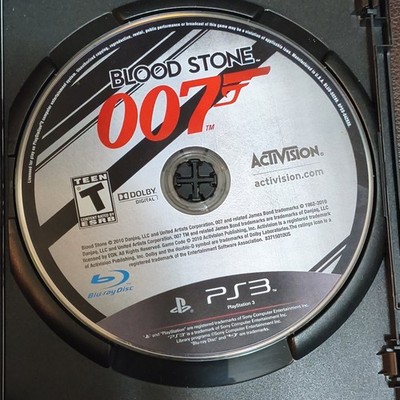 Activision James Bond 007: Blood Stone Sony PS3 T (2010) Disc Only