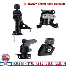Set of 4PCS Engine Motor & Auto Transmission Mount For 09-13 Toyota Corolla 1.8L
