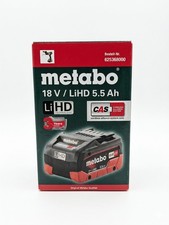 Metabo batteria 18V 5,5Ah LiHD 625368000