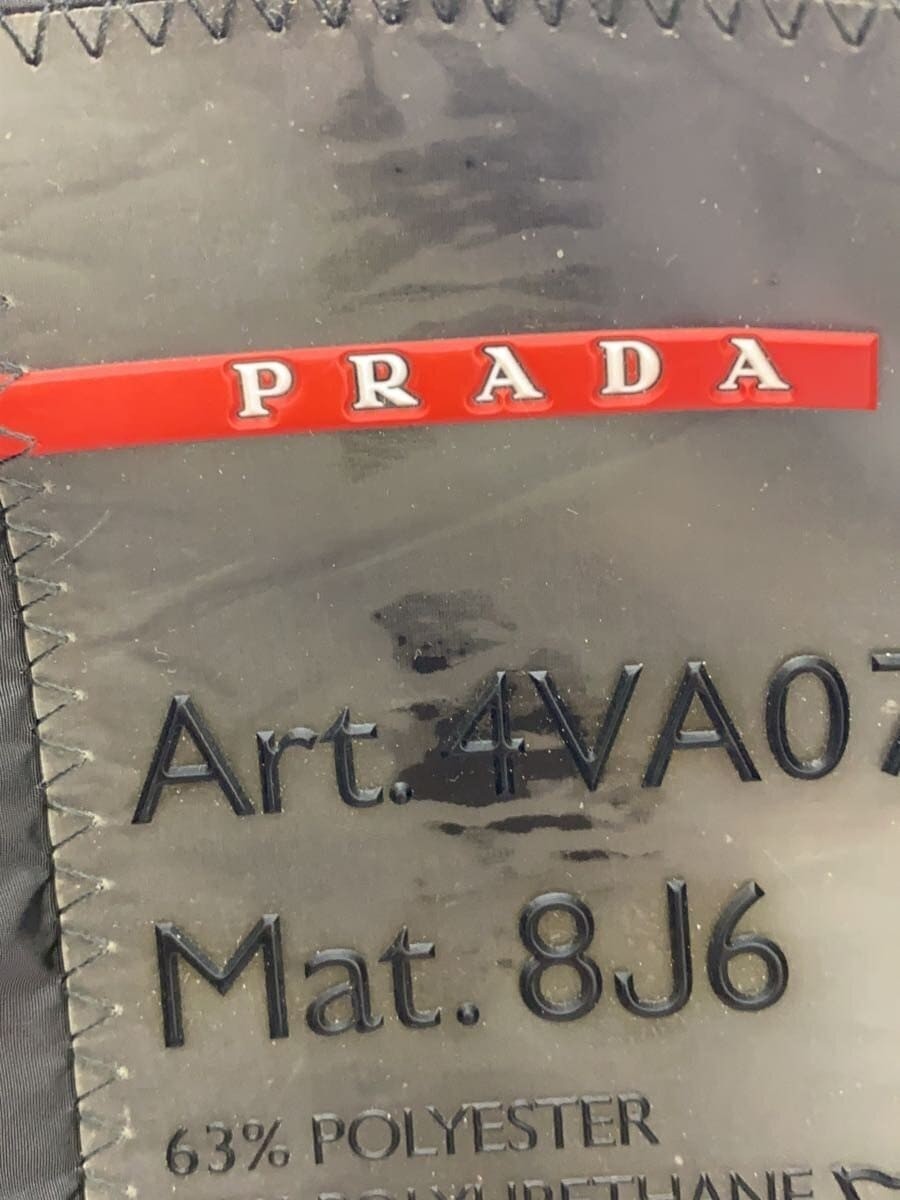 PRADA Shoulder Bag Nylon Black Plain thumbnail 5