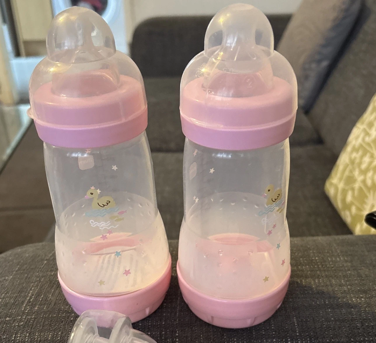 Mam 2 Bottles 260 Ml With New Size 2 Teats