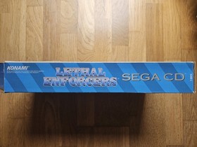 SEGA MEGA CD LETHAL ENFORCERS NTSC USA USED VERY GOOD CONDITION CIB REG CARD