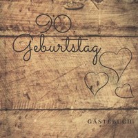 GäStebuch Zum 90. Geburtstag FüR GlüCkwüNsche Und Fotos. Edles