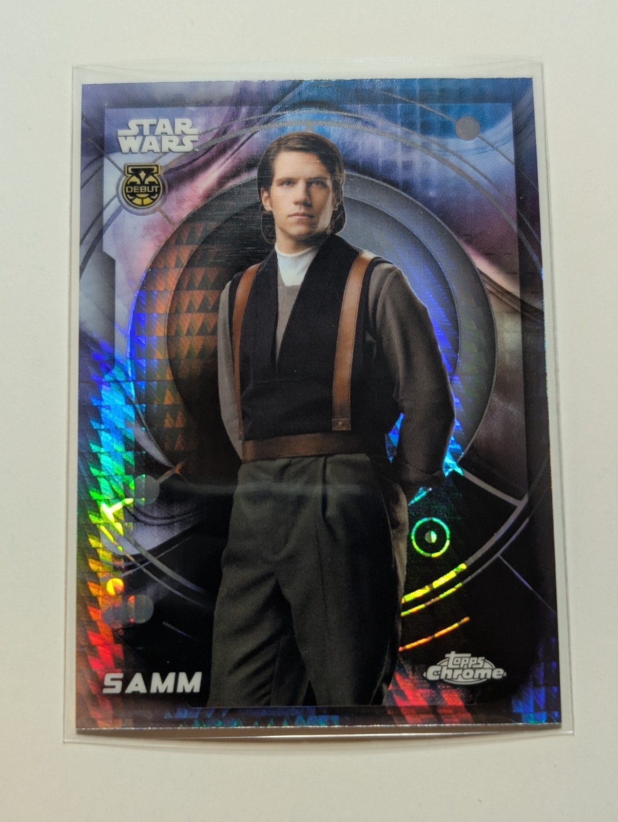 Topps Chrome Star Wars 2026 159 Samm Andor Prism Refractor Card 