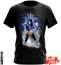 Ace Frehley Cotton Black Tribute T Shirt Full Size S-5XL