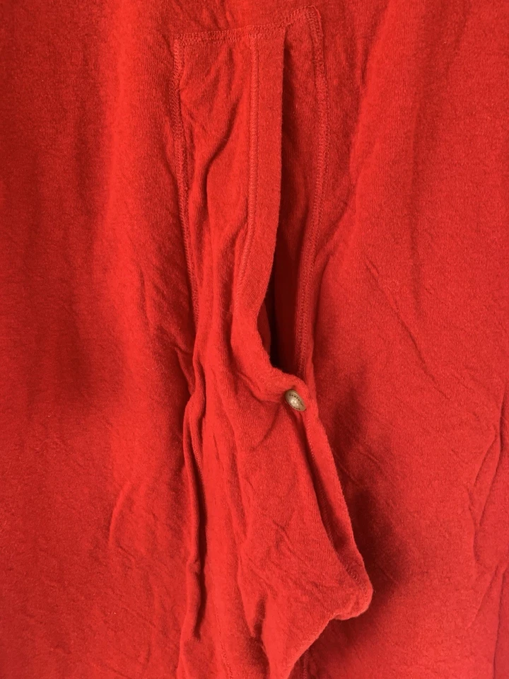 Traje Union rojo mediano vintage doble plegable hecho en EE. UU.  Foto 4 de 4