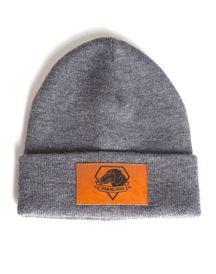 Metal Gear Solid V The Phantom Pain Beanie Diamond Dogs Grau 