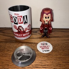 Figura Vinilo Funko Soda Bruja Escarlata Marvel Studios WandaVision COMMOM/12500