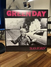 Green Day Saviors LP (Vinyl) Deluxe 12" Album (Gatefold Cover) Poster