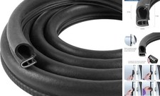 Automotive Door Weather Stripping Car Door Rubber Edge Trim Seal Strip 20Ft