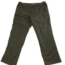 5.11 Tactical Men's Ripstop Cargo Pants Olive Green Size 42x30
