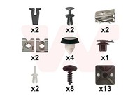 VAN Wezel Montagesatz StoßFäNger 4908793 FüR Seat Ateca KHP TSI 4Drive TDI Cupra