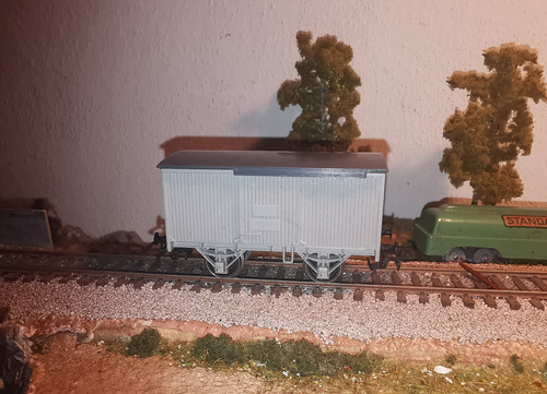 Rivarossi Como 32040 1965 Carro merci chiuso tipo C 251 Ferrovie Nord Milano | Zustand: Usato