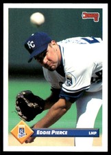 Eddie Pierce 1993 Donruss #147 Royals MLB READ FREE SHIPPING AutographDen