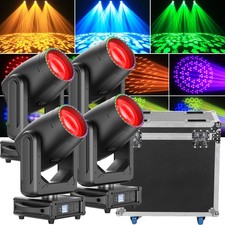 250W LED Beam Moving Head 48 Prism 18 Gobo Stage Light DMX DJ Spot Party w/ Case