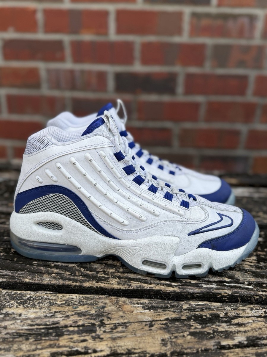2014 Nike Air Ken Griffey Jr. Max II Varsity Royal Blue & White Sz