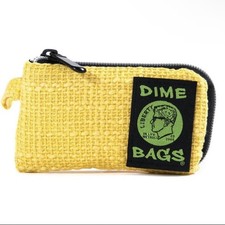 Dime Bags - 5  Yellow Padded Protective Smell Proof Pouch NWT 