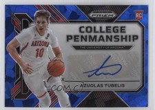 2023 Panini Prizm Draft Picks Blue Ice 21/75 Azuolas Tubelis #CP-AZT Auto 1j69