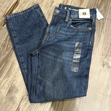 GAP 90 s Original Straight Boys Adjustable Denim Jeans SZ 8 NWT