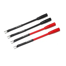 Y to Banana Female Adapterr, 4Mm Banana to Spades Speaker Adapter Connectors