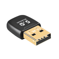 Compact Bluetooth 5.4 USB Adapter - Wireless for PC Speaker Mouse Keyboard