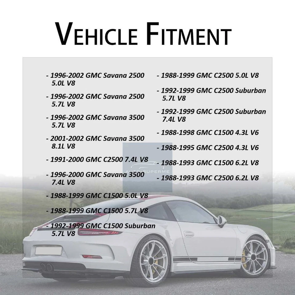 4 передних внутренних наружных торца рулевого троса для 1992–1999 GMC C1500 Suburban 5,7 л - Изображение 3 из 4