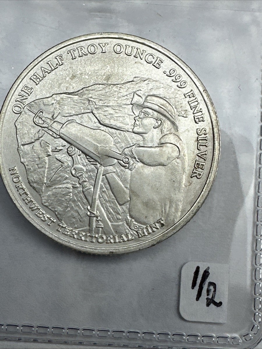 1/2 Ounce Northwest Territorial Mint Pan American Silver Corp .999
