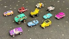 Vintage Galoob Micro Machines Lot Of 11 Cars, Vans,  Jeeps 1980's