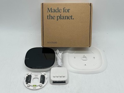 Ecobee EB-STATE6L-01 Smart Thermostat Enhanced Black