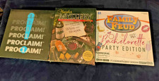 New - Murder Mystery A Taste For Wine And Murder, Family Feud B Part, Proclaim 