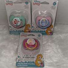 Disney Baby Princess Pacifier Lot of 3